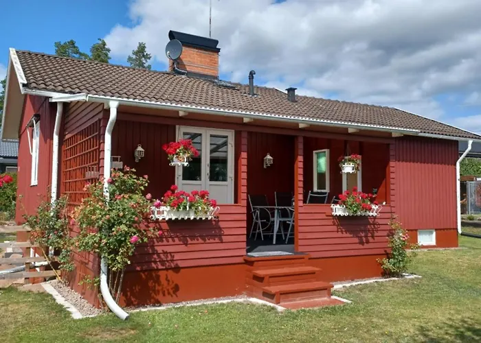 Villa Hultsfred, Vimmerby, Småland, Schweden